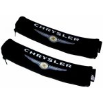 AMiO AM03237 Sada potahů na bezpečnostní pásy černé 2ks | Zboží Auto