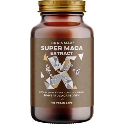 BrainMax Super Maca extrakt 700 mg 100 rostlinných kapslí – Zbozi.Blesk.cz