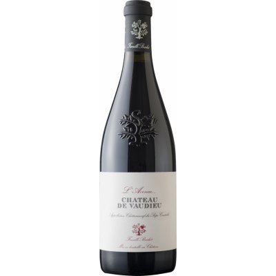 Chateau de Vaudieu Chateauneuf du Pape L'Avenue Červené 2017 15% 0,75 l (holá láhev) – Zbozi.Blesk.cz