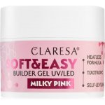 Claresa stavební gel na nehty MILKY PINK 45 g – Sleviste.cz