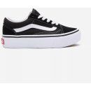 Vans Old Skool Platfor bílo černé