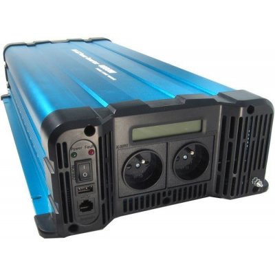 Solarvertech FS-4000 12V/230V 4000W + USB + DO , čistá sinusovka