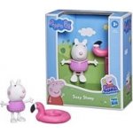 HASBRO Prasátko Peppa Ovečka Zuzka s nafukovacím kruhem – Hledejceny.cz