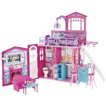 Mattel Barbie dům a panenka Barbie Y4118
