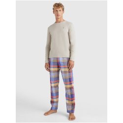 Tommy Hilfiger pánské pyžamo dlouhé béžové