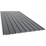 Covernit Trapézový plech T12 1000 x 910 mm RAL 7024 grafit – Sleviste.cz