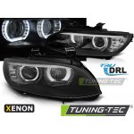 PŘEDNÍ SVĚTLA BMW E92,93, 2006-2010 3D ANGEL EYES, ČERNÉ