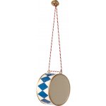 Maileg Vánoční plechová ozdoba Drum Large Dark Blue – Hledejceny.cz