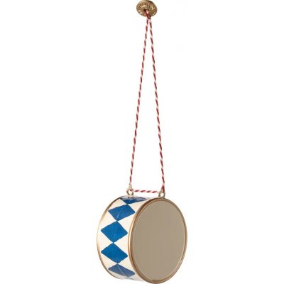 Maileg Vánoční plechová ozdoba Drum Large Dark Blue – Hledejceny.cz