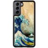 Pouzdro a kryt na mobilní telefon Samsung Pouzdro iKins Case Samsung Galaxy S21 great wave off