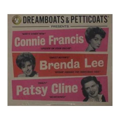Various - Dreamboats & Petticoats Presents... Connie Francis/ Brenda Lee/ Patsy Cline CD