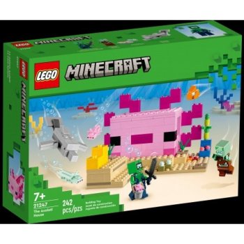 LEGO® Minecraft™ 21247 Domeček axolotlů