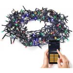 Solight LED WIFI smart venkovní vánoční řetěz 400 LED 20m přívod 5m teplá bílá + víceb – Sleviste.cz