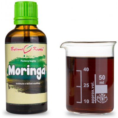 Bylinné kapky Moringa list tinktura 50 ml – Hledejceny.cz