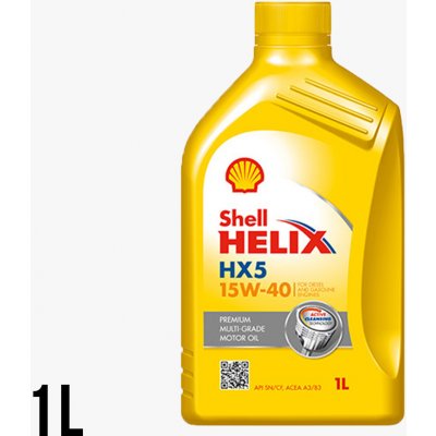 Shell Helix HX5 15W-40 1 l – Zbozi.Blesk.cz