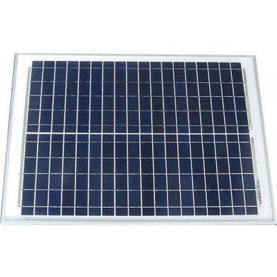 Hadex Fotovoltaický solární panel 12V/20W polykrystalický 500x350x25mm – Zboží Mobilmania