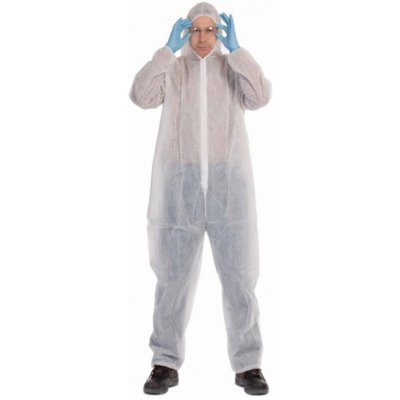 Cerva Minto Jednorázový overal bílý 2XL – Zboží Dáma