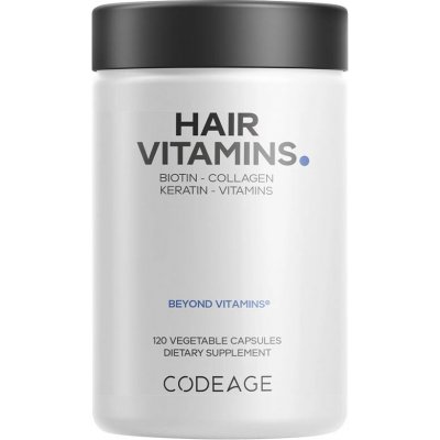 Codeage Hair Vitamins 120 Veg Kapslí – Hledejceny.cz
