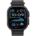 Apple Watch Ultra 2 49mm černý titan s černým oceánským řemínkem MX4P3CS/A – Zboží Živě