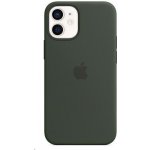 Apple iPhone 12 mini Silicone Case with MagSafe Cypress Green MHKR3ZM/A – Zboží Živě