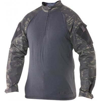 Košile Tru-spec taktická combat TRU 1/4 zip multicam black – Zboží Dáma