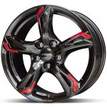 Ronal R62 8,5x20 5x112 ET40 jetblack red – Hledejceny.cz
