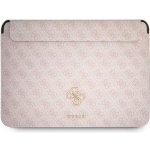 Guess 4G Metal Logo Sleeve MacBook 13" Air růžová GUCS13G4GFPI – Zboží Živě