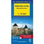 Cyklomapa 145 Oderské vrchy Moravská brána – Hledejceny.cz