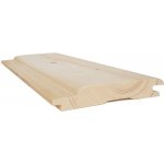Fasádní palubky Severský smrk BB 19x121x4500 mm | Profil SOFTLINE s perem a drážkou – Hledejceny.cz