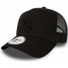 Kšíltovka New Era Clean Trucker New York Yankees 9FORTY Black Snapback černá / černá