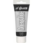 El Greco akrylová barva stříbrná 75 ml – Hledejceny.cz