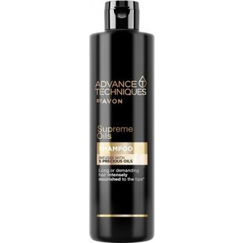 Avon Advance Techniques intenzivní vyživující Shampoo s luxusními oleji 400 ml
