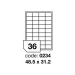 Rayfilm R0100.0234F samolepící 48,5x31,2mm bílé 100 listů – Sleviste.cz