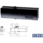 Geze TS 4000 109542 RAL 9005 černá – Hledejceny.cz