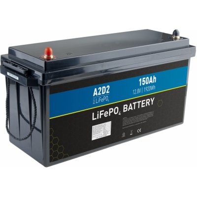 A2D2 LiFePO4 12,8V 150Ah M8 LFA2-12V150C10-M8B1 – Zboží Živě
