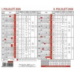 Plánovací karta 2026 – Zboží Dáma