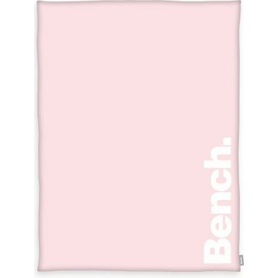 Bench deka světle růžová 150x200