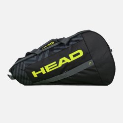 Head Base Padel Bag M black/neon yellow