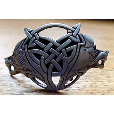 Velká spona na opasek matná stříbrná – Sleviste.cz