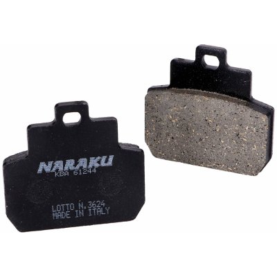 Brzdové destičky Naraku organic, Gilera RC 500i, Piaggio MP3, X8, X9, Vespa GTV NK430.07 – Hledejceny.cz