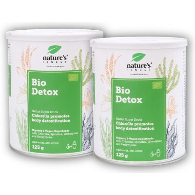 Nature's Finest BIO Detox Superfood mix 2 x 125 g – Hledejceny.cz