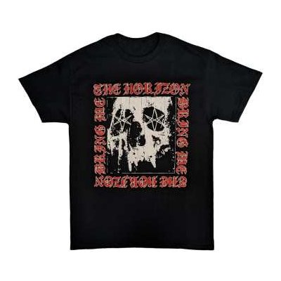Bring Me The Horizon T-shirt Metal Logo Skull – Sleviste.cz