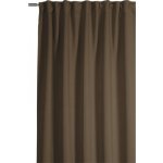 Zatemňovací závěs s řasící páskou Dimout Uni taupe 175 x 140 cm – Hledejceny.cz