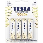 TESLA GOLD+ AA 4ks 1099137206 – Zbozi.Blesk.cz