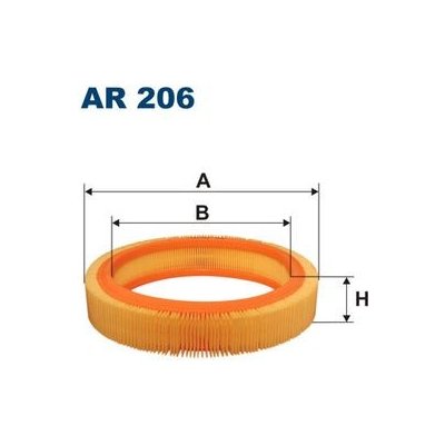 Vzduchový filtr Filtron AR206 – Hledejceny.cz