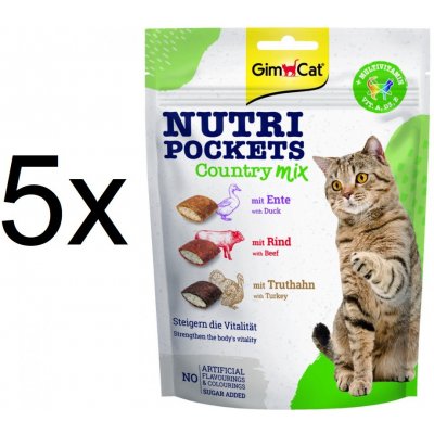 Gimcat Nutri Pockets Country Mix 150 g – Hledejceny.cz