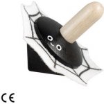 Detoa Dřevěná káča s plstí Pavouk – Zboží Mobilmania