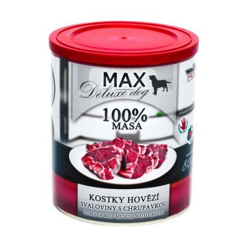 Max Deluxe Kostky Hovězí svaloviny s chrupavkou 0,8 kg