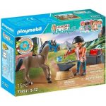 PLAYMOBIL 71357 Podkovář a kůň – Zboží Živě