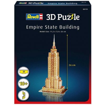 Revell 3D puzzle Empire State Building 24 ks – Zbozi.Blesk.cz